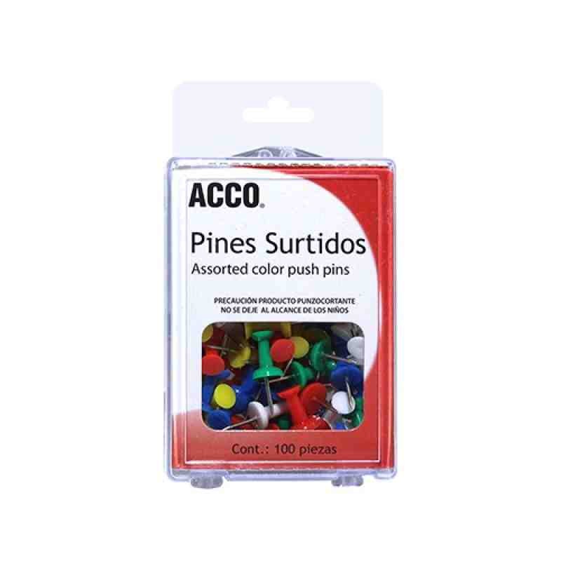 CHINCHETAS CJA.C100 PZ. COL. SURT. ACCO P1167 E.10