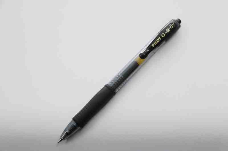 BOLIGRAFO GEL G-2 PILOT 0.7MM RT NEGRO E.12144864