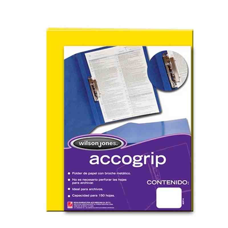 FOLDER CPALANCA CTA. AMARILLO ACCOGRIP P-0964 E.4 C.36