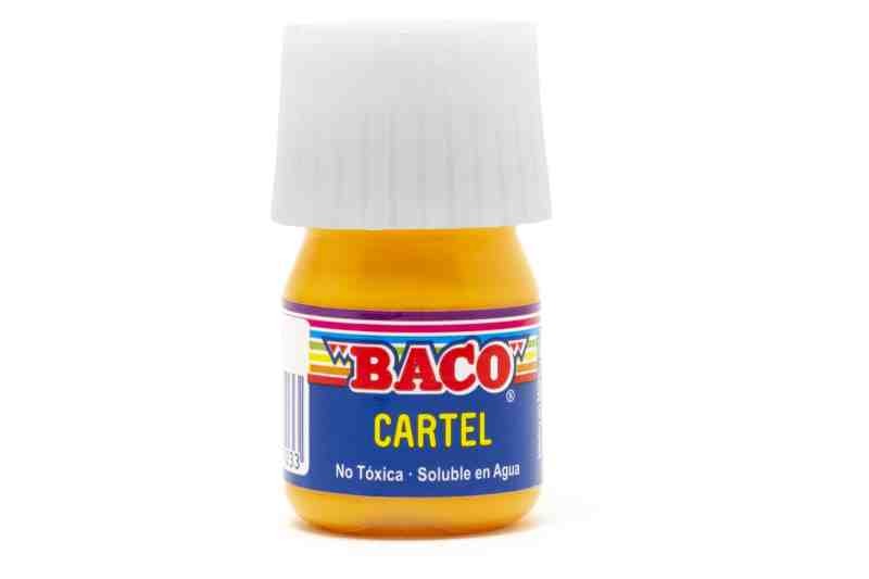 PINTURA CARTEL BACO 51 20ML.AMARILLO MEDIO E.10 C.200