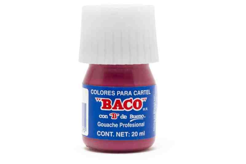 PINTURA CARTEL BACO 56 20ML.ROJO CARMESI E10C.200