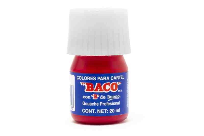 PINTURA CARTEL BACO 58 20ML.GERANIO E.10 C.200