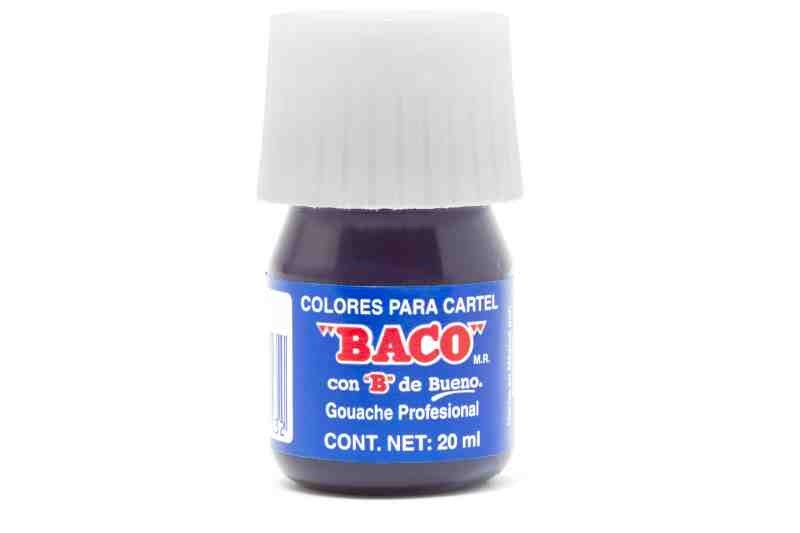 PINTURA CARTEL BACO 60 20ML.VIOLETA E.10 C.200