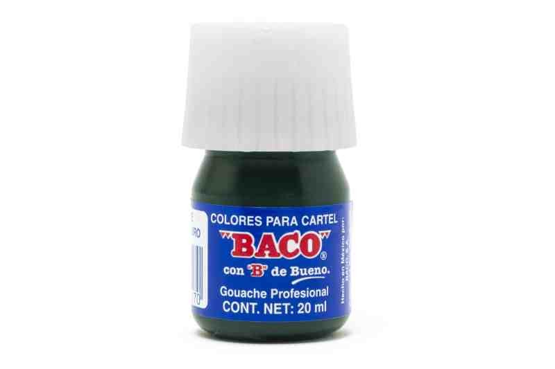 PINTURA CARTEL BACO 63-A 20ML.VDE.OBSCURO E.10 C.200
