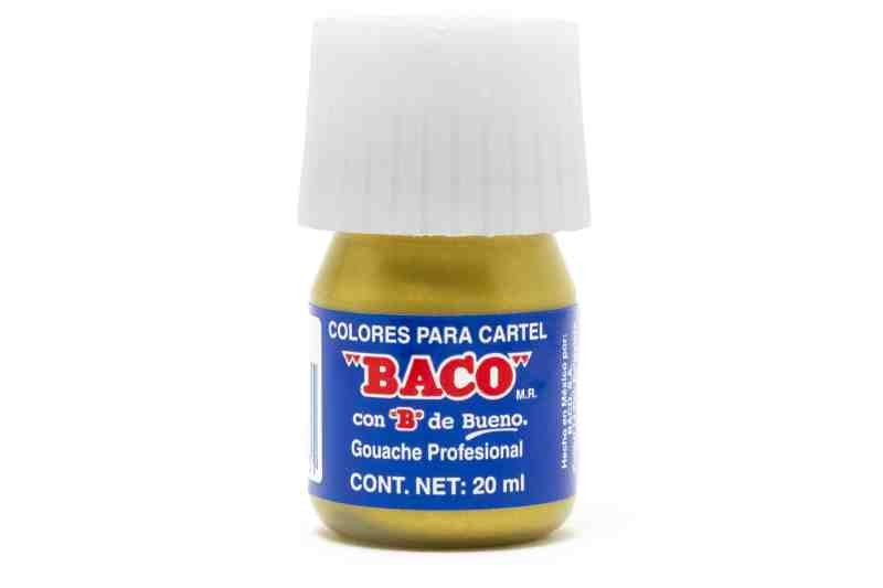 PINTURA CARTEL BACO 68 20ML.ORO RICO E.10 C.200