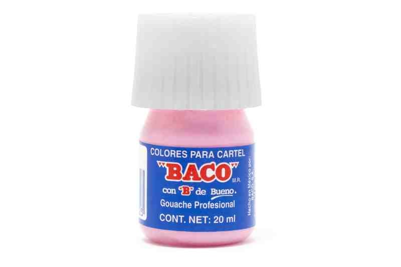 PINTURA CARTEL BACO 82 20ML.ROSA PASTEL E.10 C.200