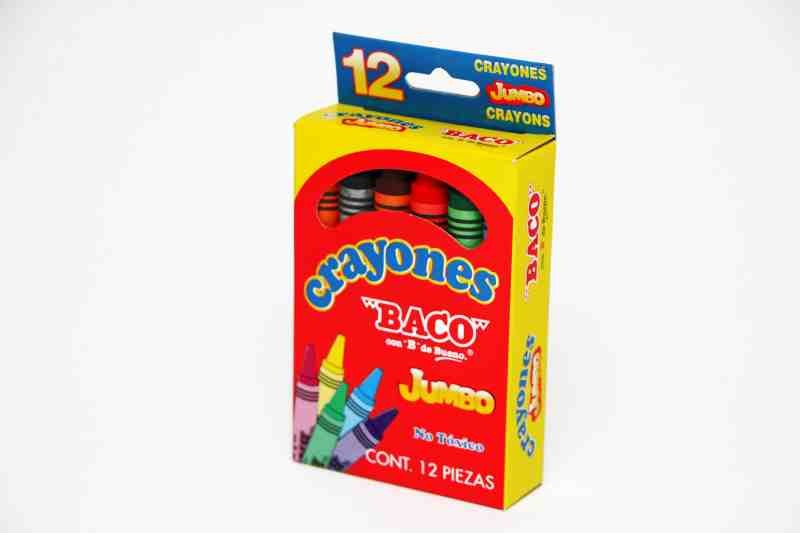 CRAYONES EST.C12 BACO JUMBO C.100