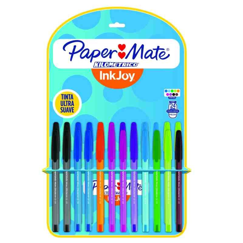 BOLIGRAFO KILOMETRICO 100 1.0MM BOLSA C24 VCOL.SURT. E12