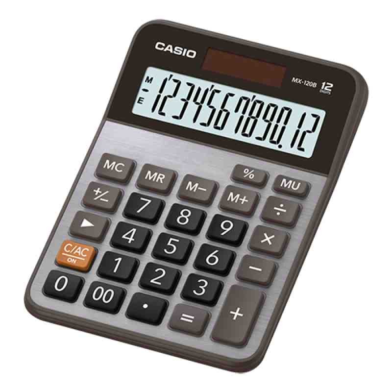 CALCULADORA ESCRIT. CASIO MS-120B 12DIG. E.10 C.40