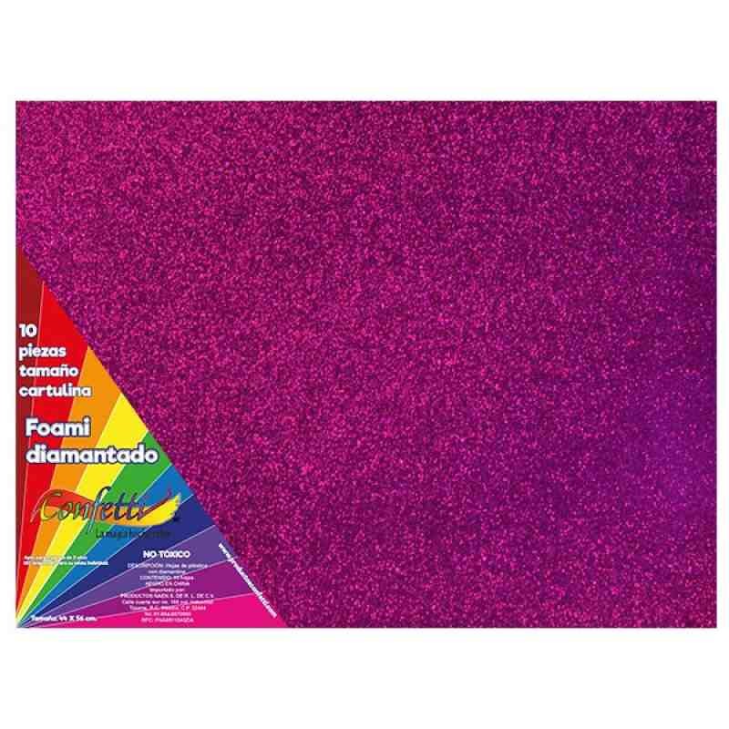 FOAMY DIAMANTADO 55X43CM. FIUSHA E.10 C.300