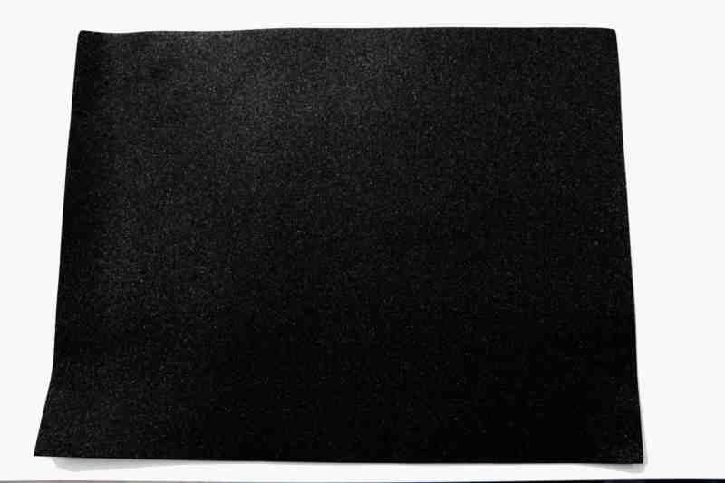 FOAMY DIAMANTADO 55X43CM. NEGRO E.10 C.300