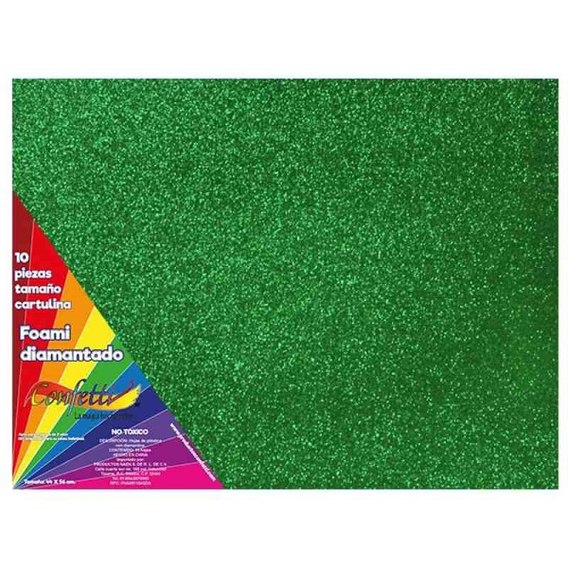FOAMY DIAMANTADO 55X43CM. VDE BANDERA VDE BOTELLA E.10 C.300