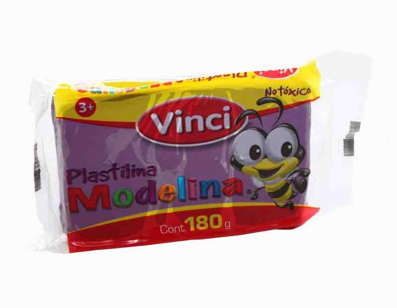 PLASTILINA MODELINA VINCI 180G. VIOLETA E.5 C.100