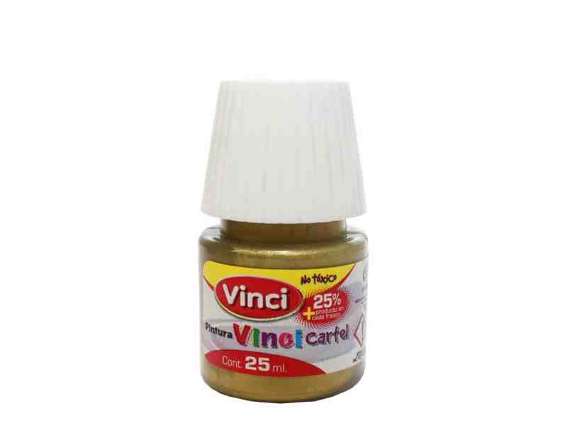 PINTURA CARTEL 68 VINCI 25ML.ORO RICO E.10 C.200