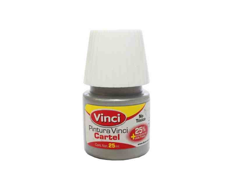 PINTURA CARTEL 70 VINCI 25ML. PLATA E.10 C.200