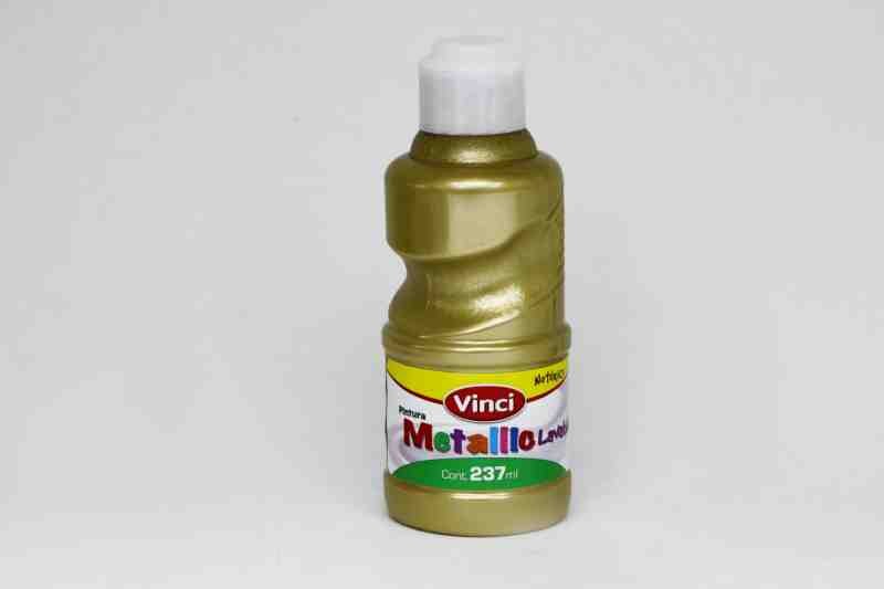 PINTURA DEDOS METALLIC VINCI 237ML. ORO E.6