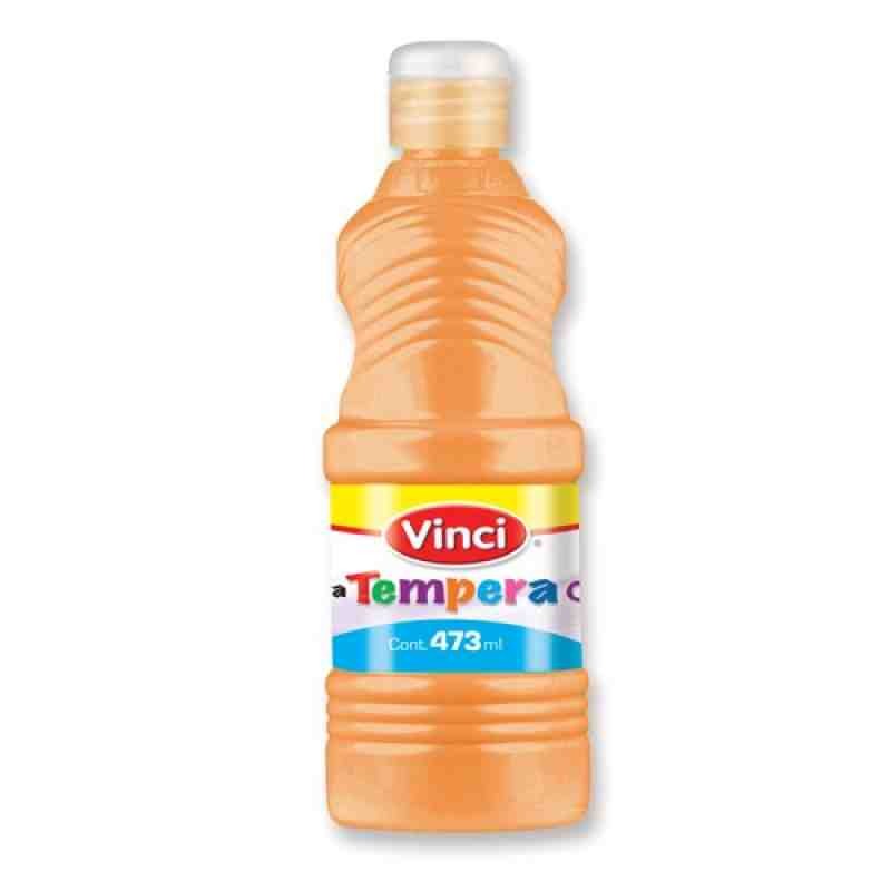 PINTURA TEMPERA VINCI 473ML. NARANJA FLUOR. C.12
