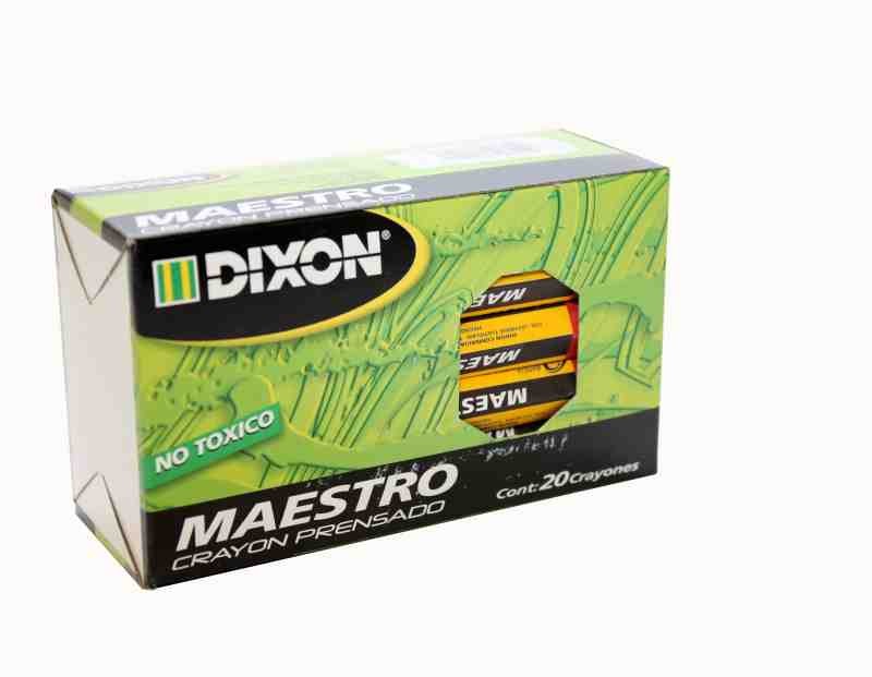 CRAYON PRENSADO MAESTRO DIXON ROJO E.20 C.360