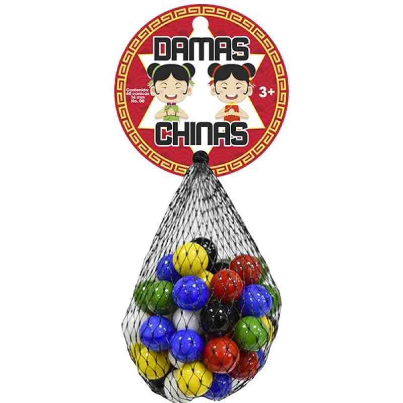 CANICAS DAMAS CHINAS RED. C60 PZ. C.80
