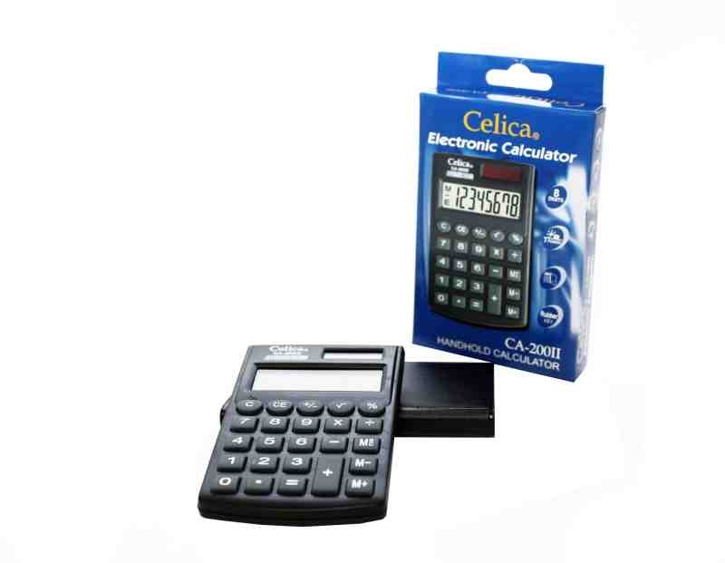CALCULADORA BOLSILLO CCART CELICA CA-200IIS 8DIG50200