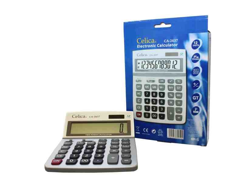 CALCULADORA ESCRIT. CELICA CA-2637 12DIG. E.10 C.40