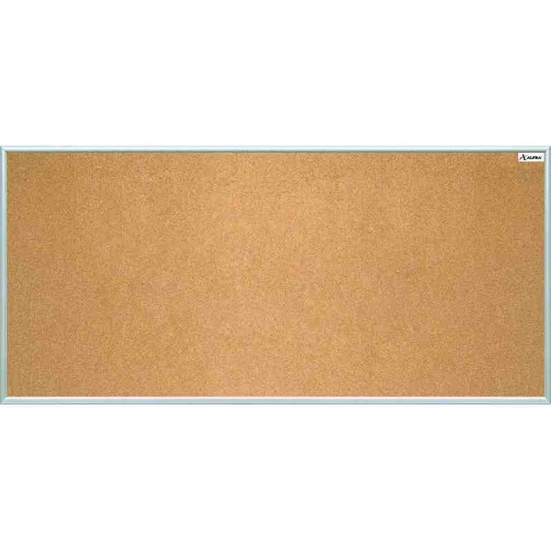 TABLERO CORCHO ALFRA 120X240 6009 C.2