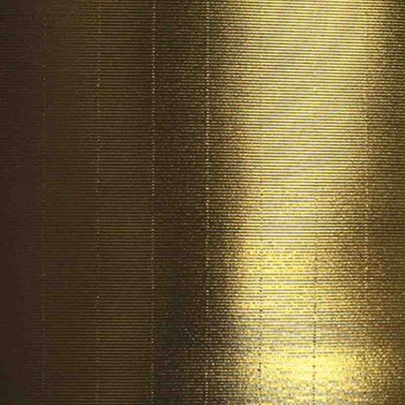 CARTON CORRUGADO MET. 77X54CM. ORO 280GR. E1050 C200