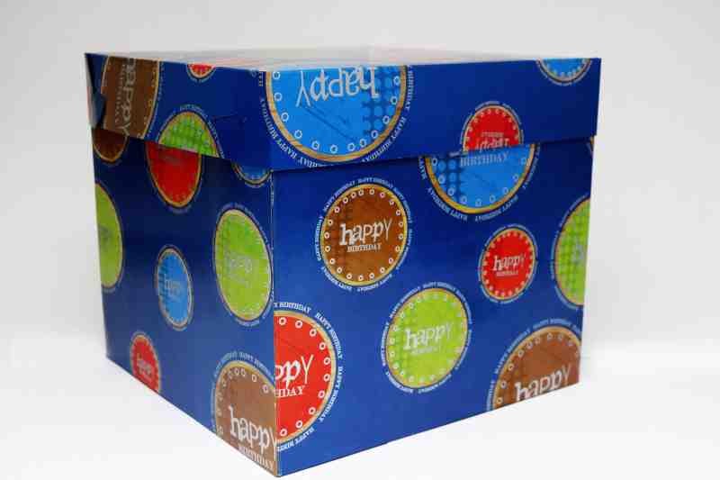CAJA CUBO FELICIDADES SLIC. GOSTECH 2 28X28X26C. E10