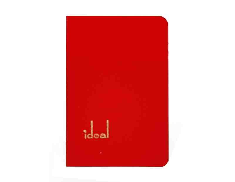 LIBRETA APUNTES IDEAL 12 9X13 CM. RAYA PEG.48H.