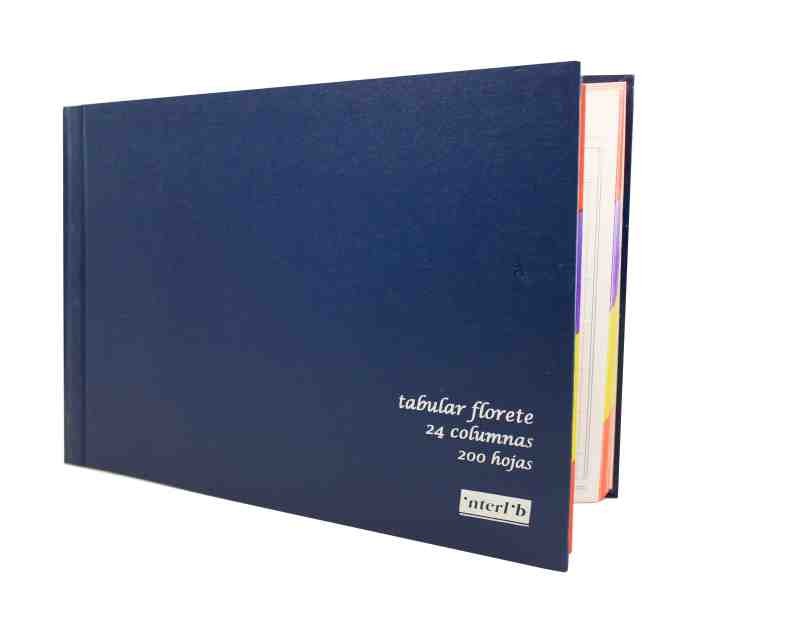 LIBRO FLORETE TABULAR INTERLIB 24 COL.FI.200H. E.3 C.21