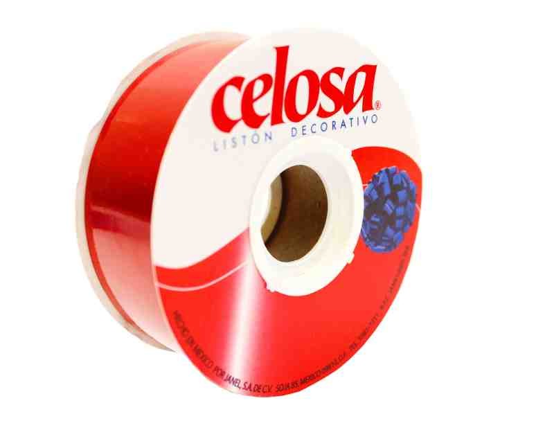 LISTON CELOSA KRYSTAL 9 ROJO 332 JANEL 50M C.32