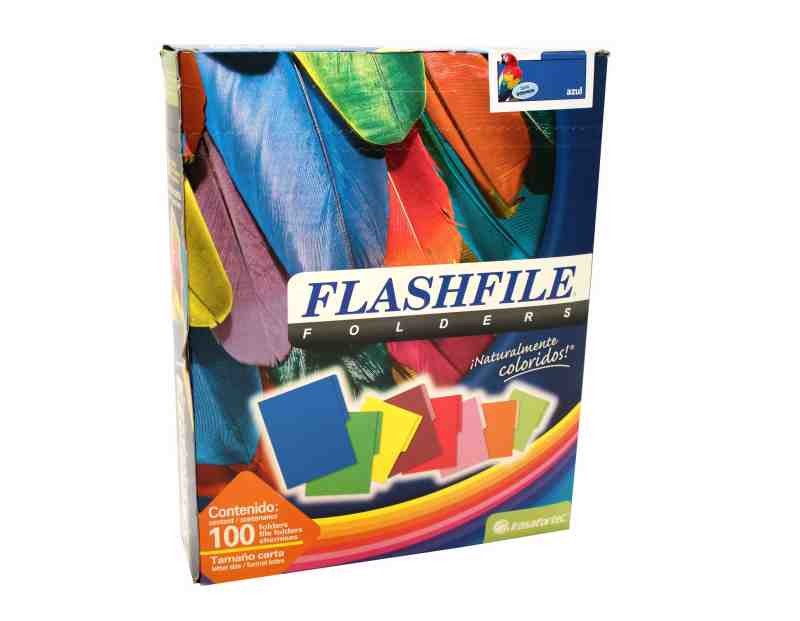 FOLDER CTA. HOTCOLORSFLASHFILE INT.AZUL REY E.100 C.500