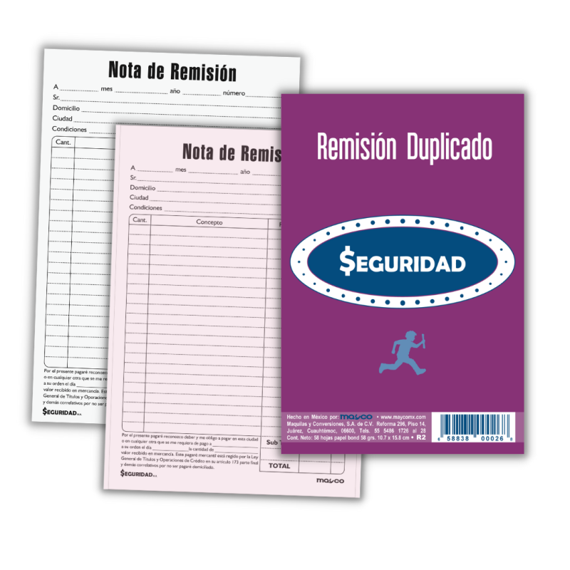 REMISION 18 CTA. DUPLICADO 58H. SEGURIDAD R-2 E.200