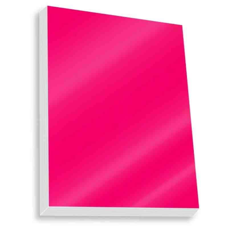 PAPEL LUSTRE SATINADO 49X66 CM. ROSA MEX. 821 E25 C500