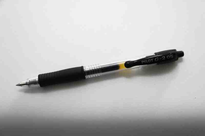 BOLIGRAFO GEL G-2 PILOT 0.5MM RT NEGRO E.12144864