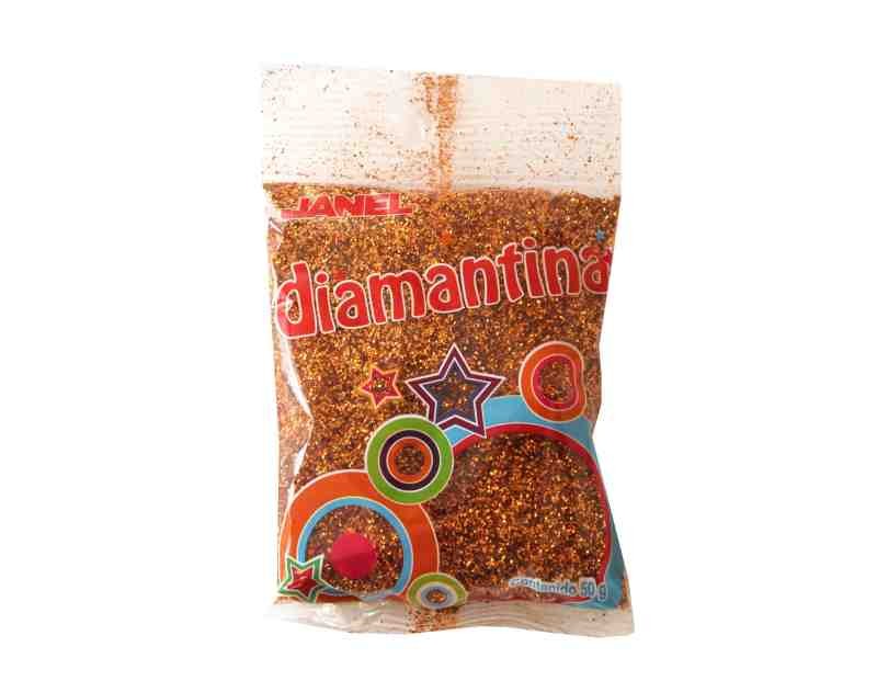 DIAMANTINA FINA BOL. 50G. 02 NARANJA E.20
