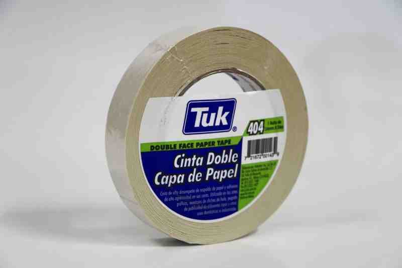 CINTA ADH. DOBLE CAPA PAPEL 24X33 TUK 404 C.36
