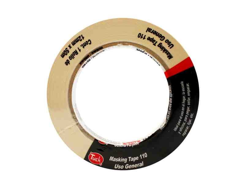 CINTA MASKING TAPE 12X50M. 110 TUK BOLSA NGA.USO GRAL.72