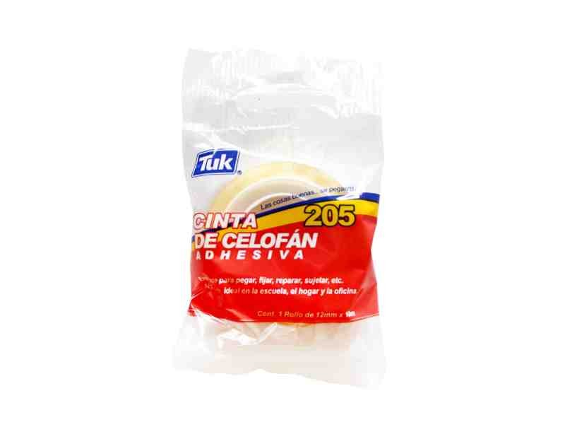 CINTA ADH. 12X10M. TRANSP. TUK 205 E.36 C.504