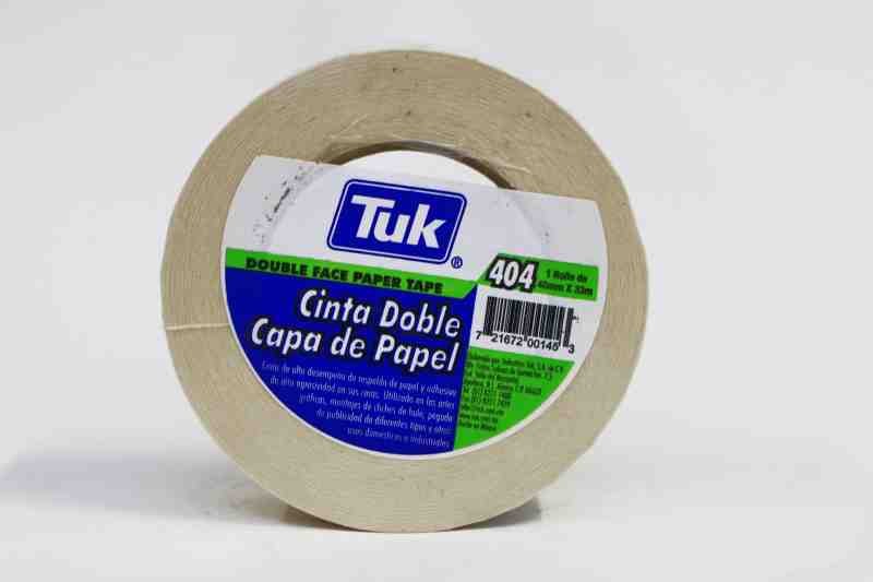 CINTA ADH. DOBLE CAPA PAPEL 48X33 TUK 404 C.24