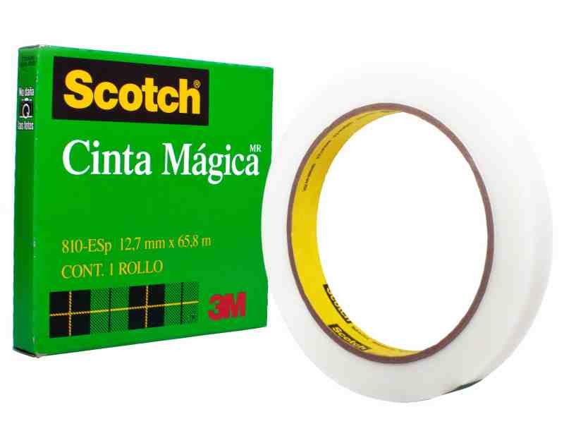 CINTA MAGICA 12X65M19X65.8M SCOTCH 810 3M E.12C72
