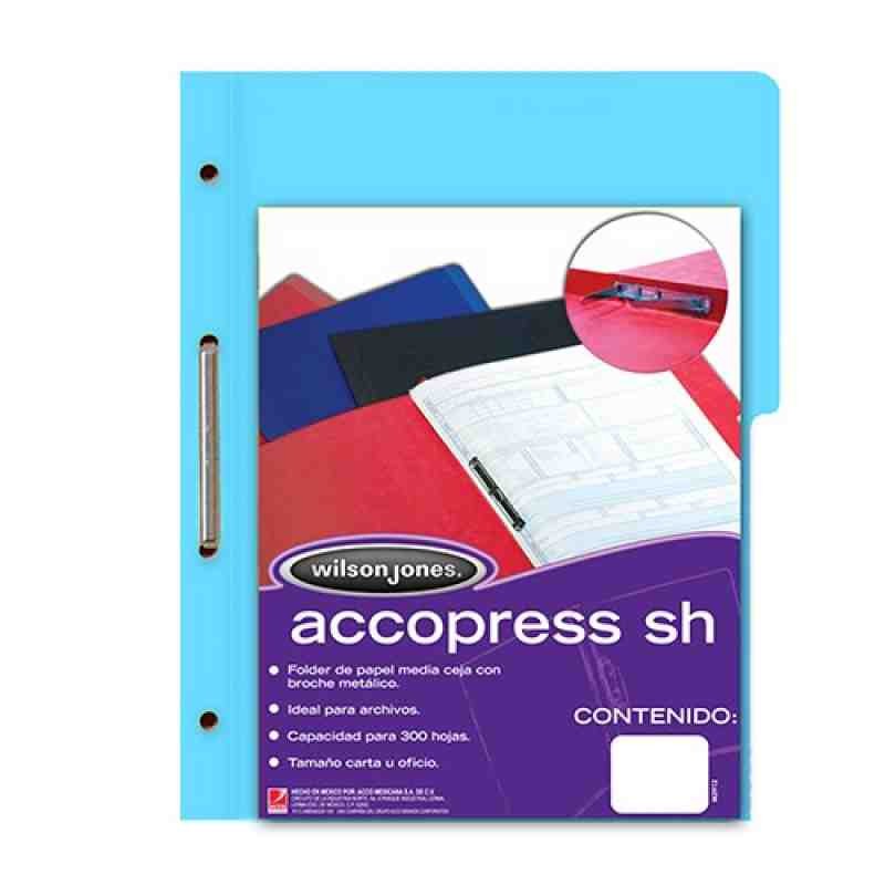 FOLDER CBROCHE OFI. AZUL CL. ACCOPRESS P-4564 C.140